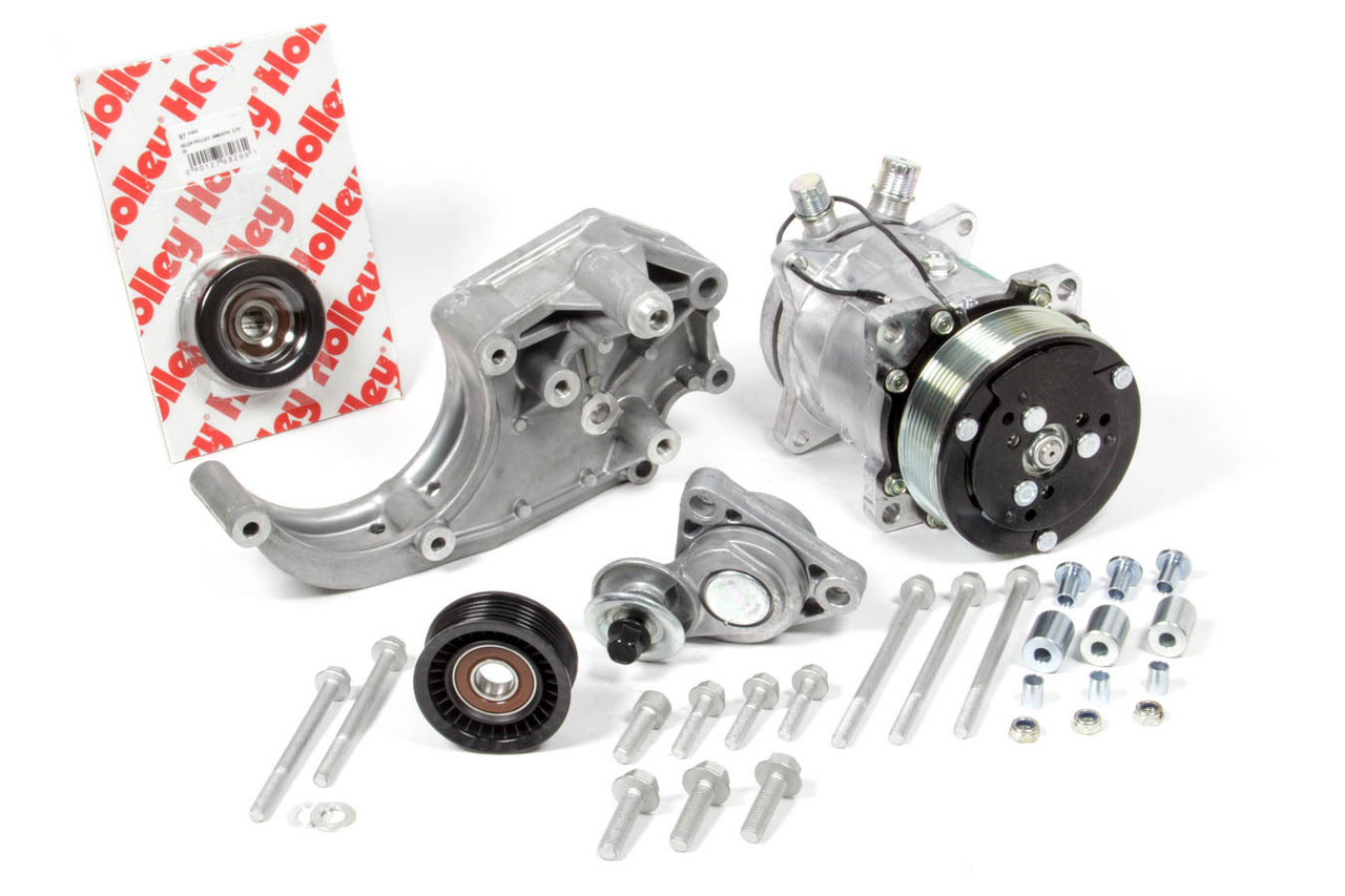 Holley AC Bracket System Kit GM LS Engines 20-141