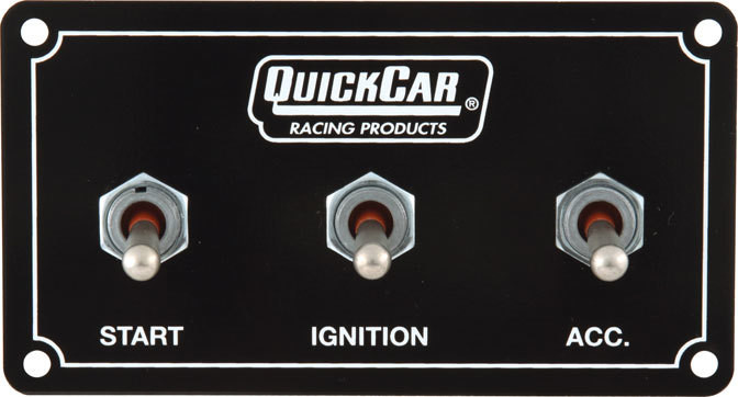 Quickcar Racing Products Extreme Ing Panel for Single Harness 50-731