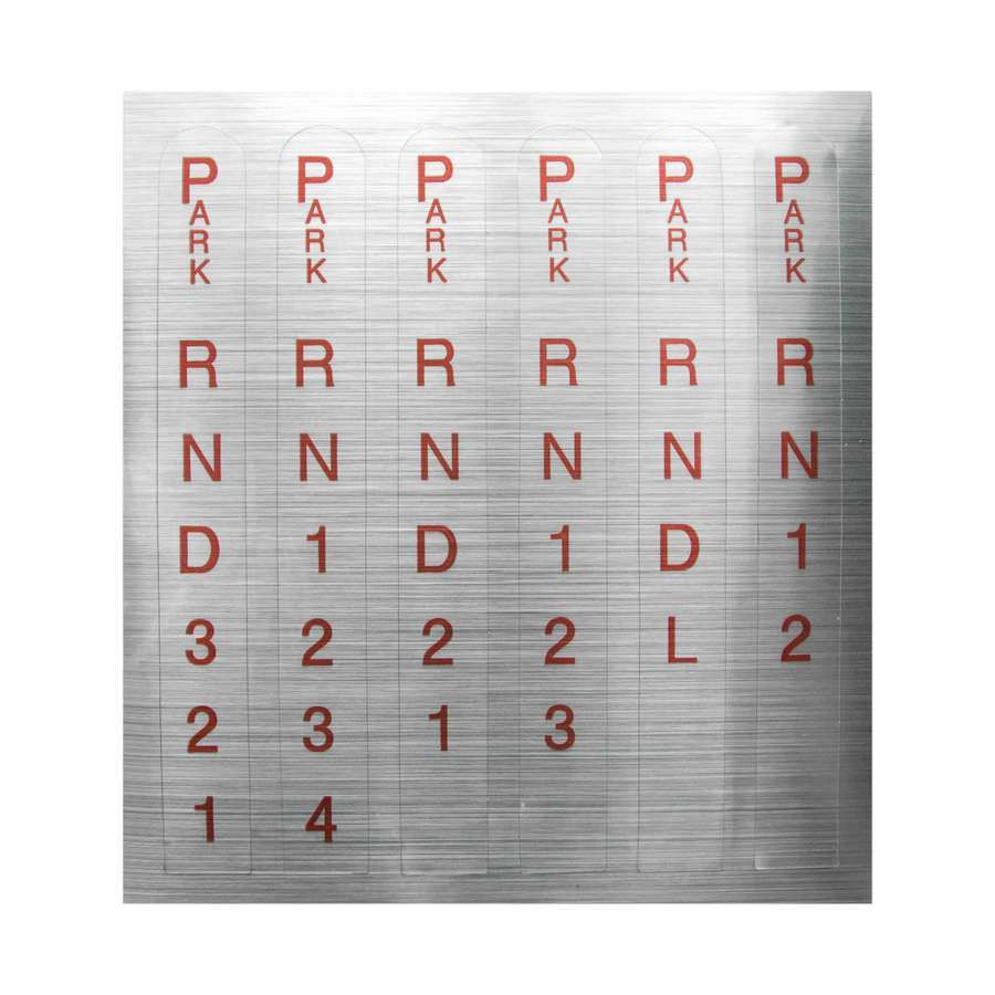 B and M Automotive Indicator Decal 80848