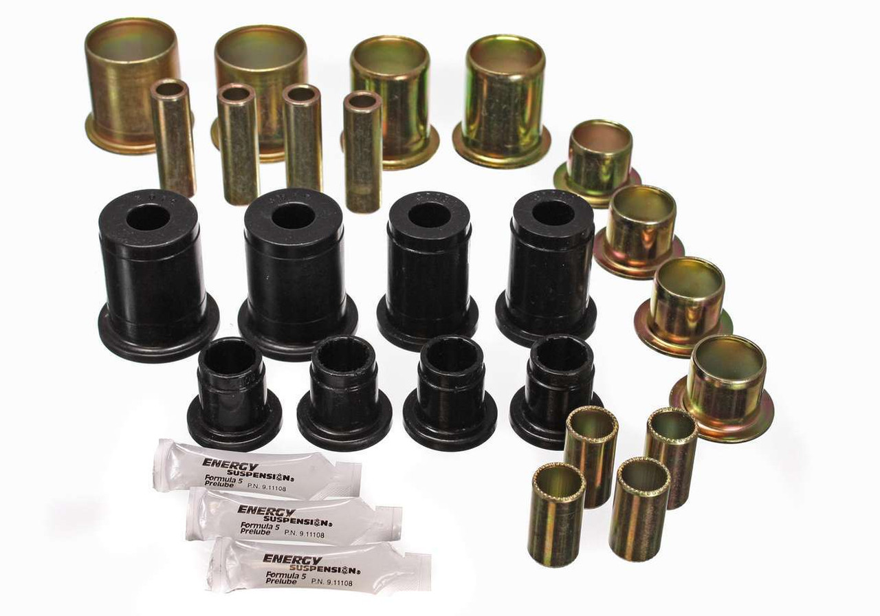 Energy Suspension Gm Frt Cont Arm Bushing Set Black 3.3117G