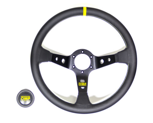Omp Racing, Inc. Corsica Steering Wheel Black Leather OD/1956/N