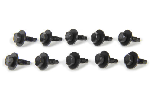 Allstar Performance Body Bolt 3/4in 10pk Black ALL16550