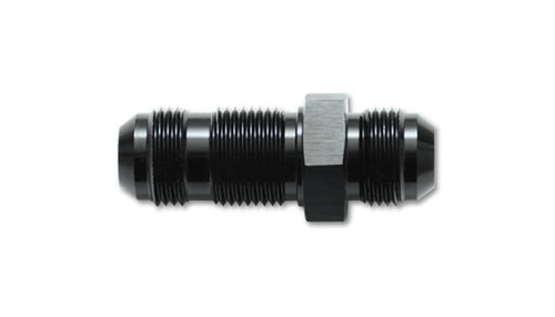 Vibrant Performance Male Bulkhead Union Fitt ing; Size: -6 AN 10682