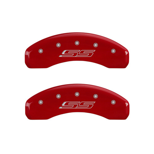 Mgp Caliper Cover 10-15 Camaro Caliper Covers Red 14036SSS5RD