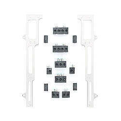 R and M Specialties Spark Plug Wire Loom SBC Satin 1101-S