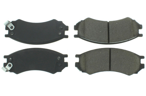 Centric Brake Parts Posi-Quiet Extended Wear Brake Pads with Shims 106.0546
