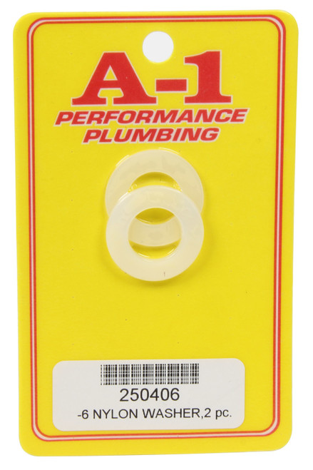 A-1 Products AN-6 Poly Washer 2pcs A1P250406
