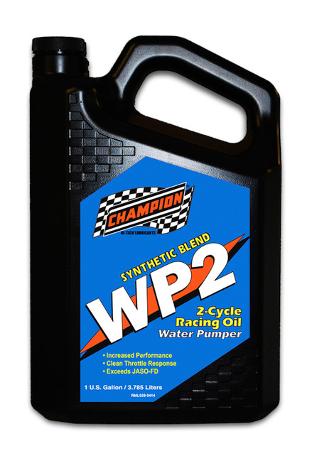Champion Brand WP2 2 Cycle Racing Oil JASO FD 1 Gallon CHO4090N