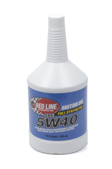 Redline Oil 5W40 Motor Oil Quart RED15404