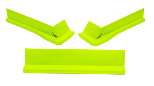 Fivestar Modified Aero Valance 3pc. Fluorescent Green 3022-417-FG