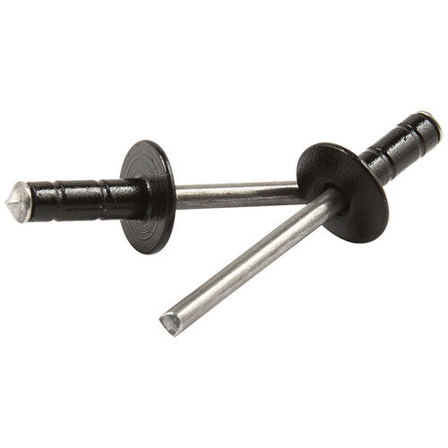 Allstar Performance Lg Hd Rivet Black 250pk Multi Grip ALL18097