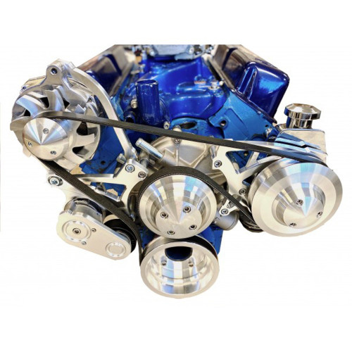 March Performance SBF Mid Mount Pulley and Bracket Kit 35127