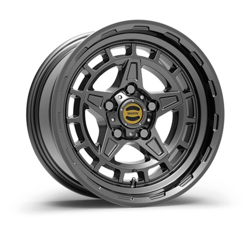 Warn Wheel 17x8.5 Diamond Cut ter Gunmetal 5x5/5x127mm 106688