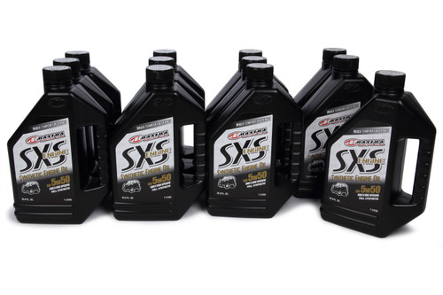 Maxima Racing Oils SXS Engine Full Syntheti c 5w50 Case 12 x 1 Liter 30-18901