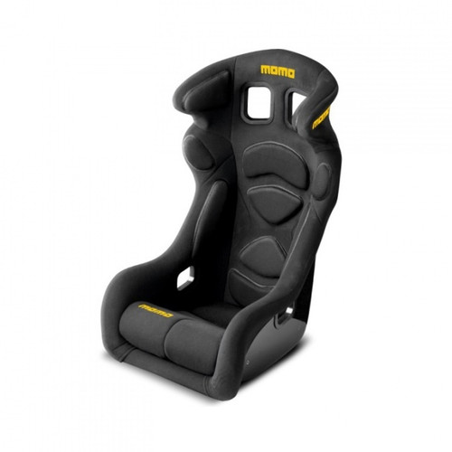 Momo Automotive Accessories Lesmo One Racing Seat Regular Size Black 1077BLK