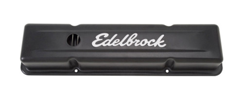 Edelbrock SBC Signature Series V/C's - Black 4443