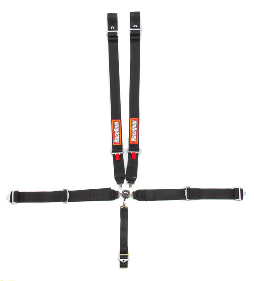 Racequip 5pt Harness Camlock SFI Sportsman P/U Black 742002
