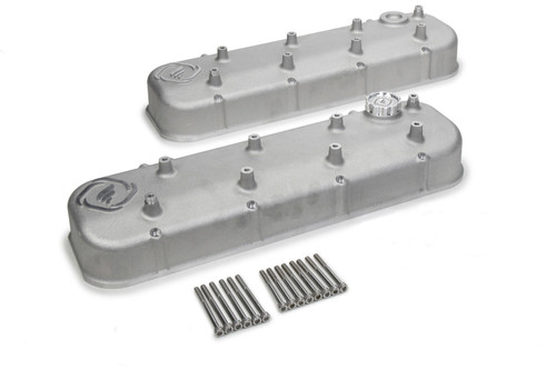 Frankenstein Engine Dynamics F-Series Valve Cover Set Cast Natural Finish 916085