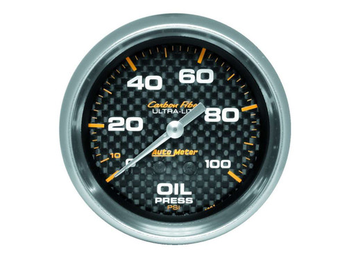 Autometer C/F 2-5/8in Oil Pressure Gauge 0-100PSI 4821