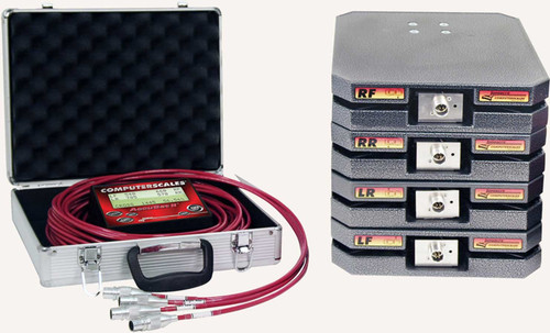 Longacre Computer Scales AccuSet II 1100lb w/12in Pad 52-72582