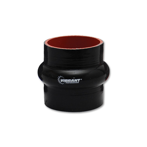 Vibrant Performance 4 Ply Hump Hose 1.5in I. D. x 3in long - Black 2729
