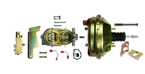 Right Stuff Detailing 9in Booster/Master Cylinder Kit Disc/Drum G94210971