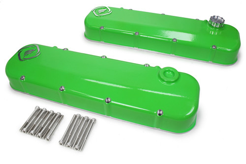 Frankenstein Engine Dynamics F-Series Valve Cover Set High Gloss Green Finish 916087