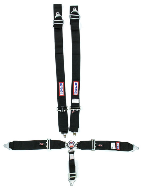 Rjs Safety 5 PT Harness System Q/R BK Ind Wrap 2inSub 1034101
