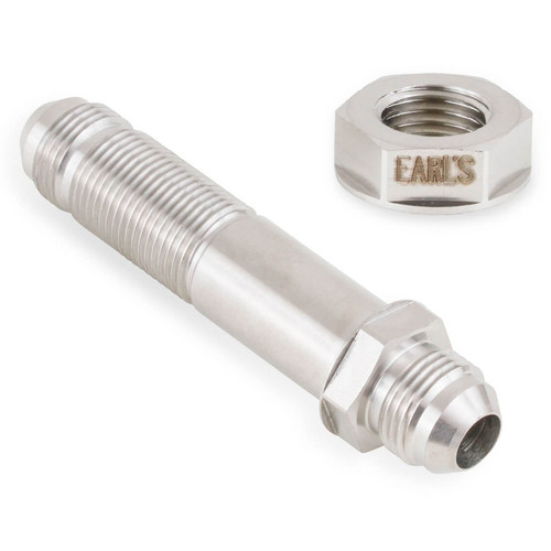 Earls 8AN Bulkhead Adapter SS Frame Pass Through SS983508ERL