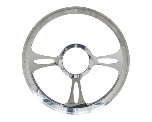 Billet Specialties Half Wrap Steering Wheel Fast Lane 30175