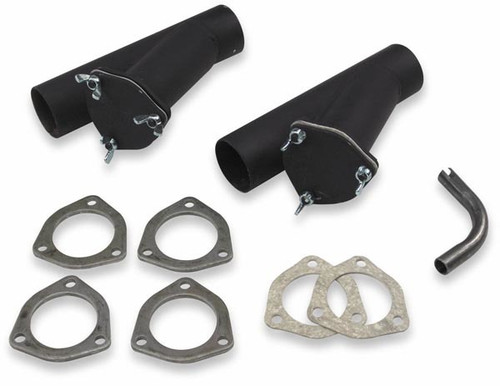 Flowtech Race Ready Cutouts - 2.50in (Pair) 53026FLT