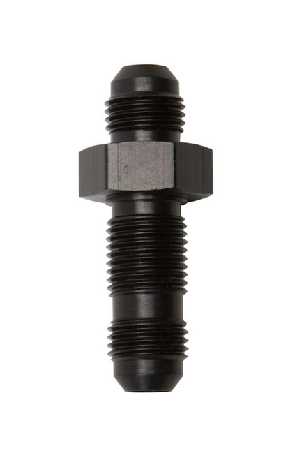 Russell #6 Str Bulkhead Fitting Black 661183