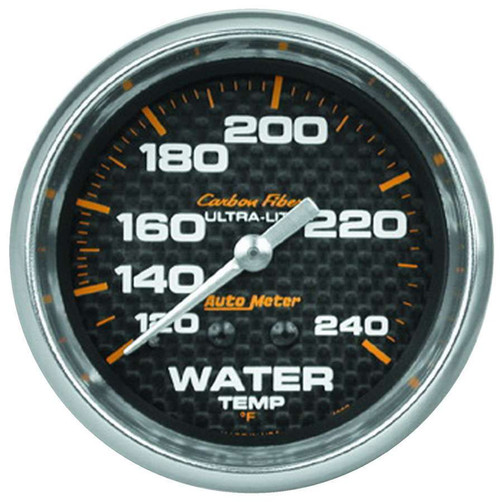 Autometer 2-5/8in C/F Water Temp. Gauge 120-240 4832