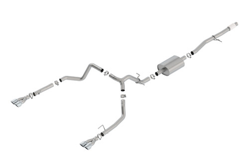 Borla 19- GM P/U 1500 5.3L Cat Back Exhaust Kit 140781
