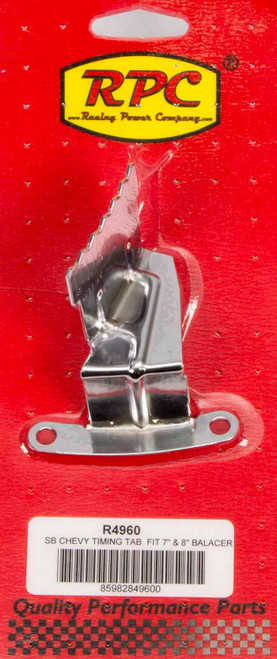 Racing Power Co-Packaged SBC Steel Timing Tab R4960