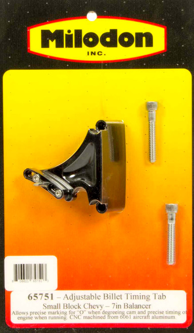 Milodon SBC Timing Pointer - 7in Balancer 65751