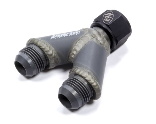 Peterson Fluid Y-Manifold -12an Female Swivel to 12an Male 10-1712