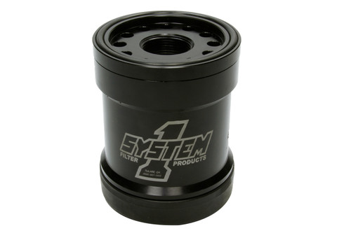 System One Billet HP6 Style Oil Filter 45 Micron 210-005