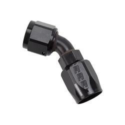 Russell #8 45 Deg Hose End Black 610105