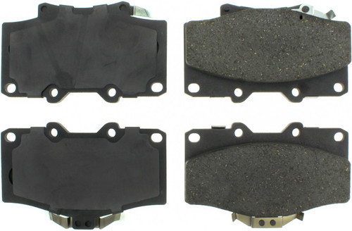 Centric Brake Parts Premium Semi-Metallic Br ake Pads with Shims and 300.0611