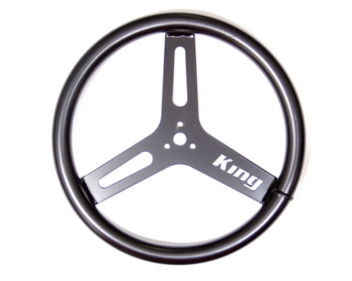 King Racing Products Steering Wheel Alum Big Tube Black 1460