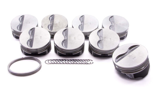 Kb Performance Pistons SBC Flat Top Piston Set 4.060 Bore -5cc 9908HC.060