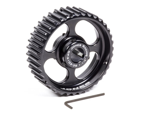 Jones Racing Products Oil Pump Pulley HTD 38 Tooth 1-1/4in Wide OP-6103-38-1-1/4