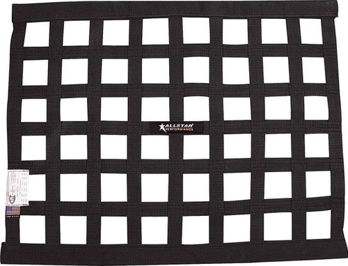 Allstar Performance Window Net Border Style 18 X 24 Sfi Black All10285