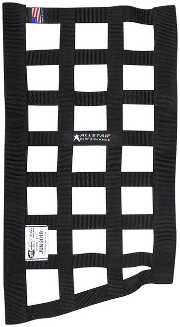 Allstar Performance Window Net Border Style Funny Car Black Sfi All10291