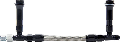 Allstar Performance Fuel Line Kit 9-5/16In Std Holley -6An Black All26164