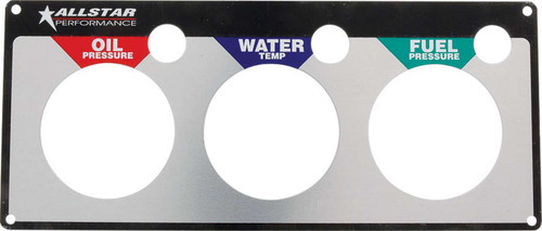 Allstar Performance Repl 3 Gauge Panel Op/Wt/Fp All80127