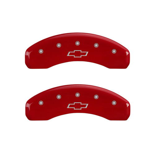 Mgp Caliper Cover 14- Silverado 1500 Caliper Covers Red 14005SBOWRD