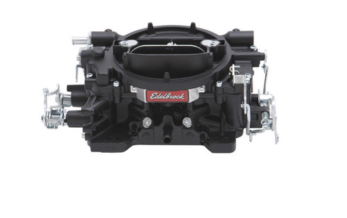 Edelbrock 600CFM Carb w/Manual Choke - Black 14053