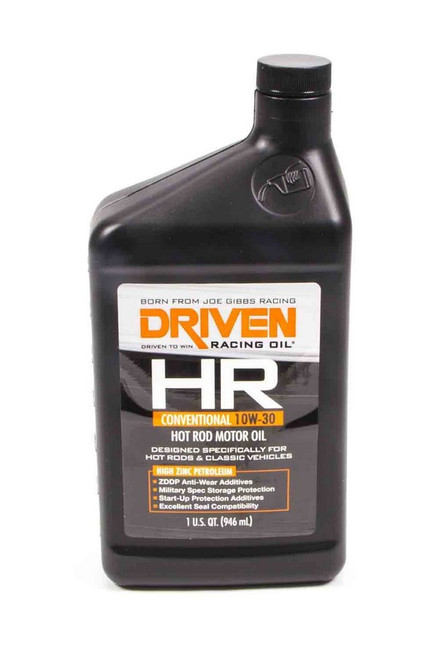Driven Racing Oil HR2 10w30 Petroleum Oil 1 Qt 2006